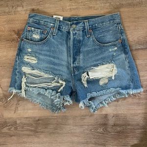 501 high rise short Levi’s